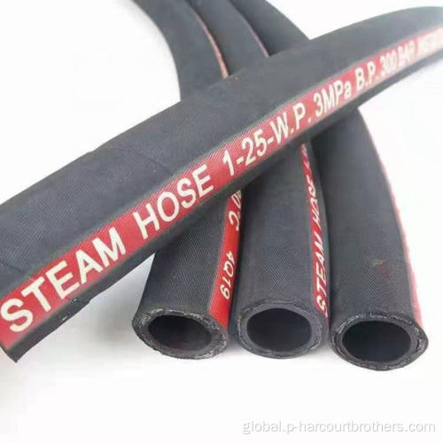 Hydraulic Hose For Special Purposes Cotton thread braid reinforced rubber hose steam pipe Manufactory